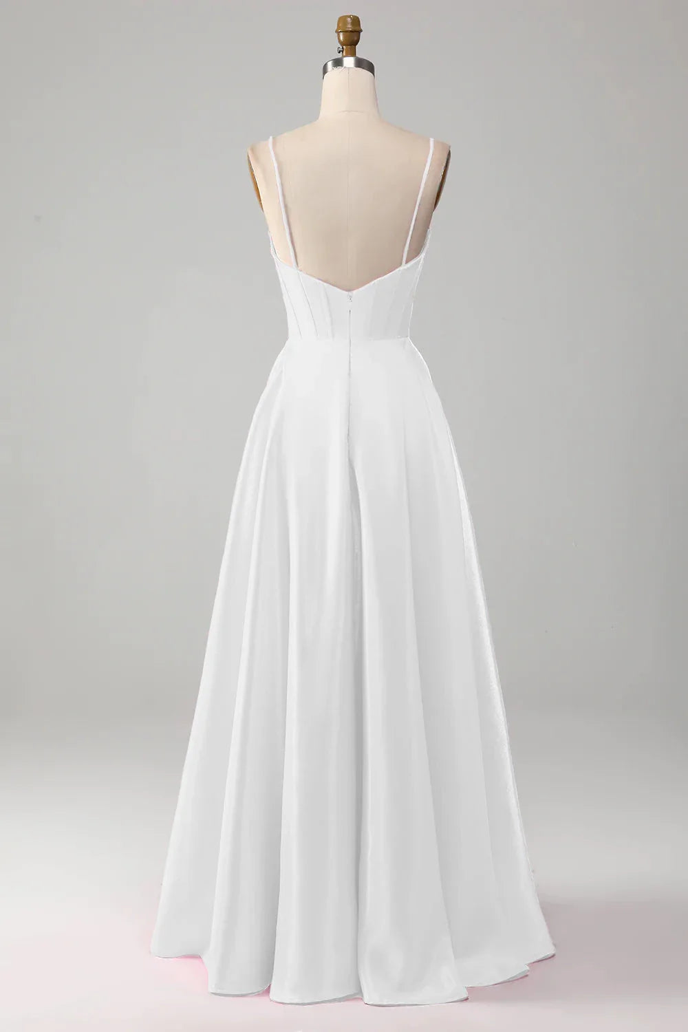 Spaghetti Straps Sleeveless A-Line Simple Off the shoulder Floor length Party Dress For Sale For women