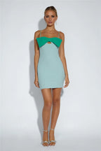 Spaghetti Straps Sleeveless Sheath Fashion Off the shoulder Short Party Dress For Sale For Adults