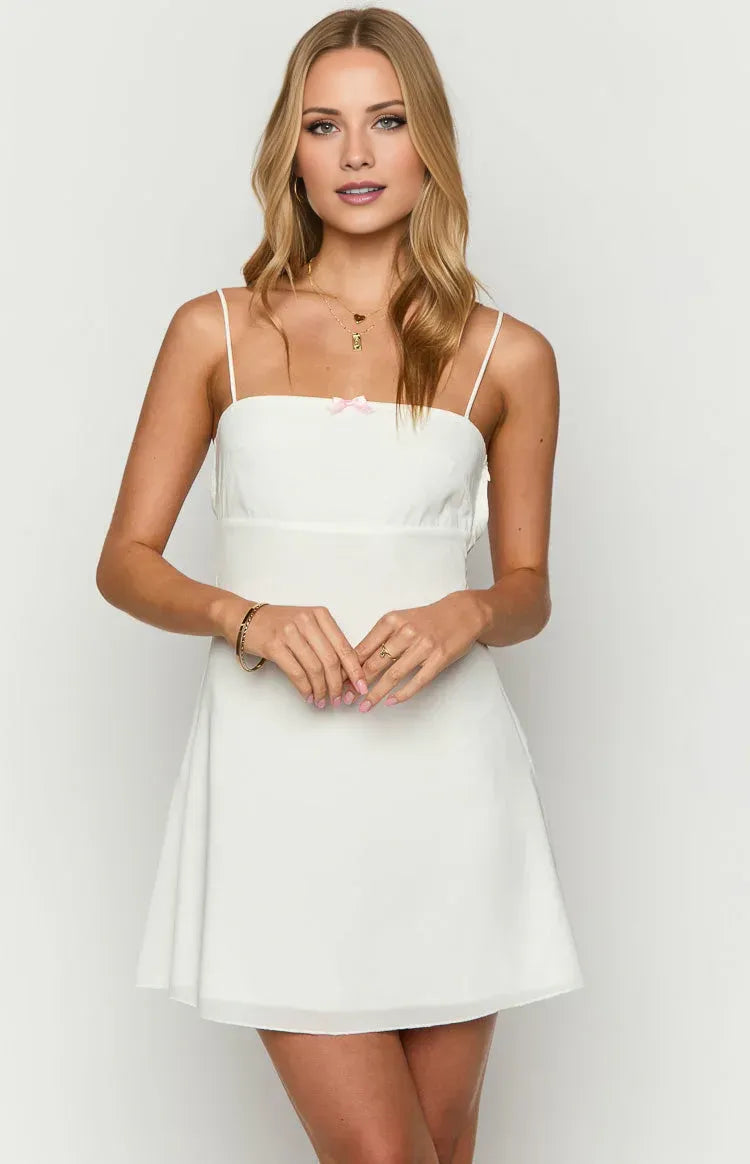 Spaghetti Straps Sleeveless Trendy Knee-Length Homecoming Party Dresses Backless Sexy Knee Length Cocktail Dresses No Slit