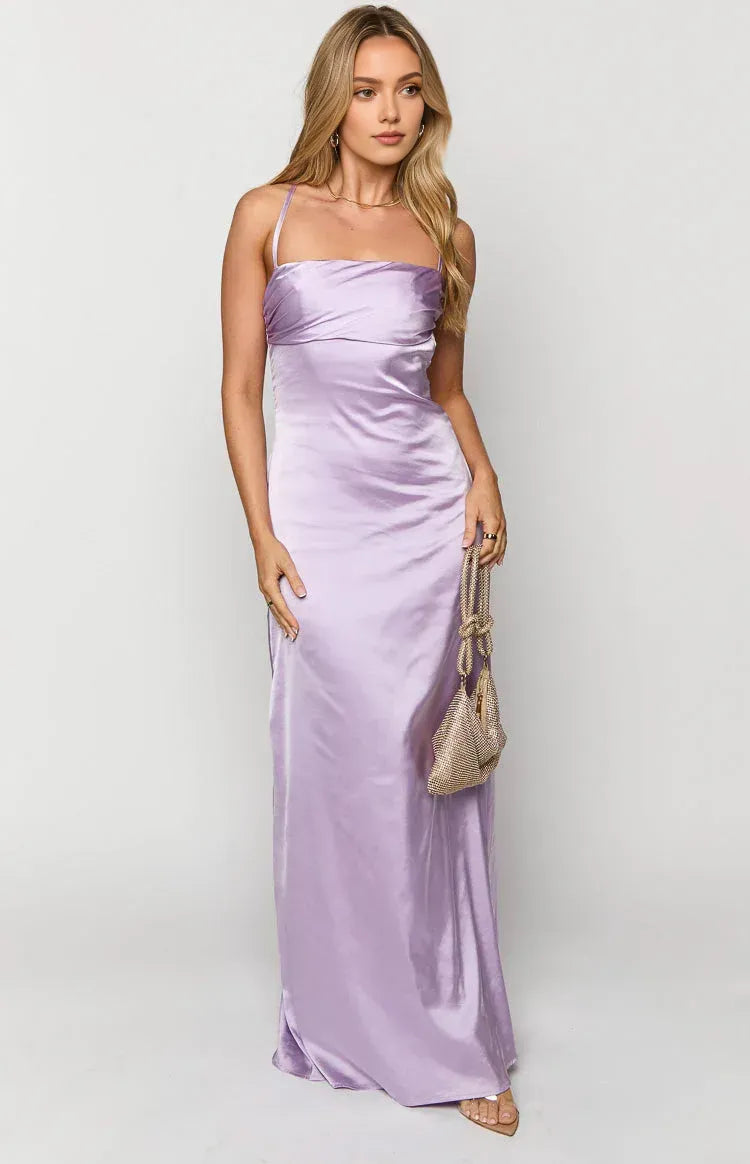 Spaghetti Straps Square Neck Long Graduation Party Dresses Backless Sleeveless Pleats Affordable Strapless Prom Dresses