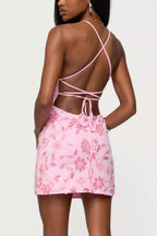 Sparkle Sheath/Column V Neck Sleeveless Short-Mini Homecoming Dress