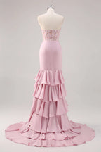 Straight Sleeveless Mermaid Beautiful Off the shoulder Floor Length Prom Dress For Sale For Women