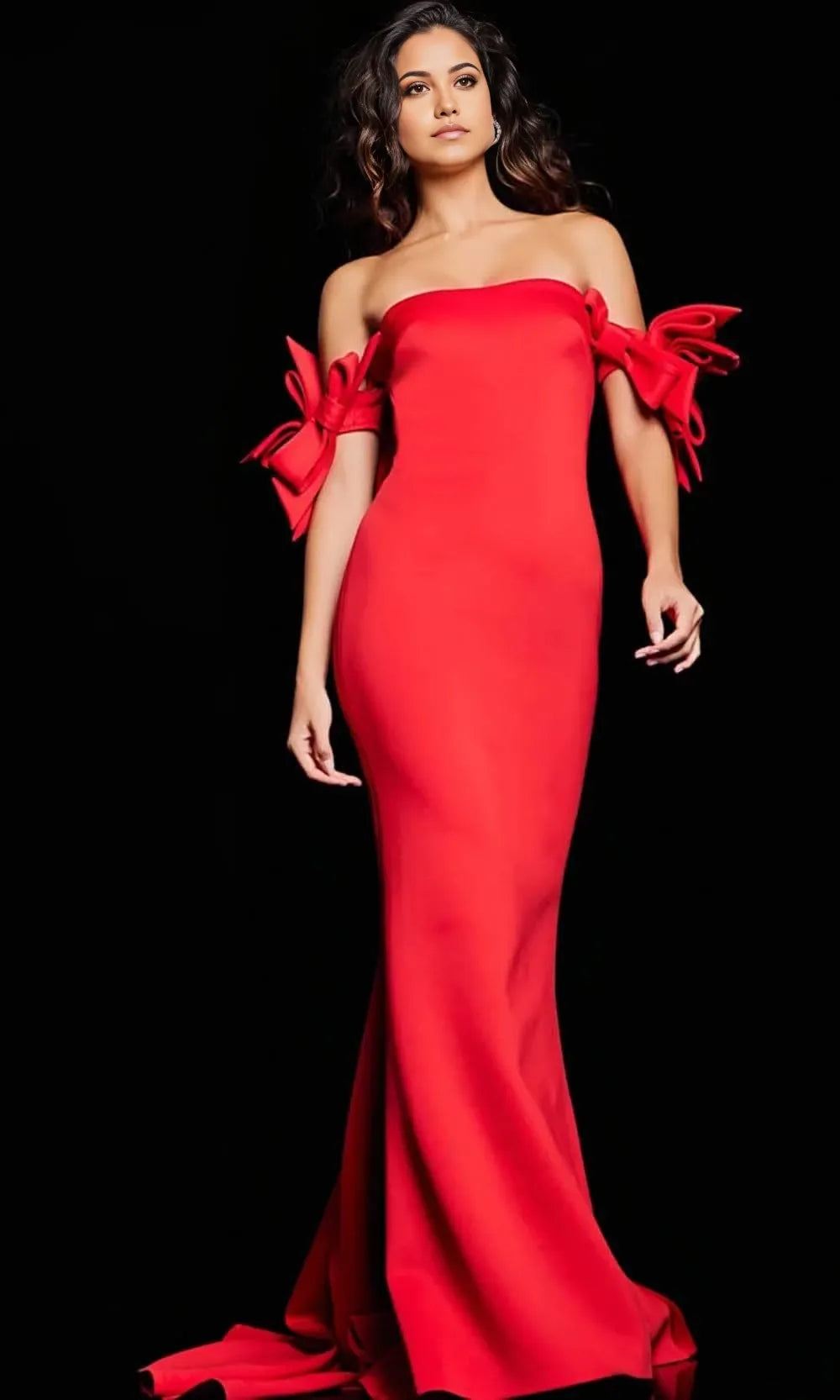 Straight Sleeveless Mermaid Off the shoulder Vintage Floor length Long Prom Dress For Sale For Women