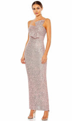 Straight Sleeveless Sheath Sequined Elegant Off the shoulder Floor length Long Prom Dress Hot Sale For Women