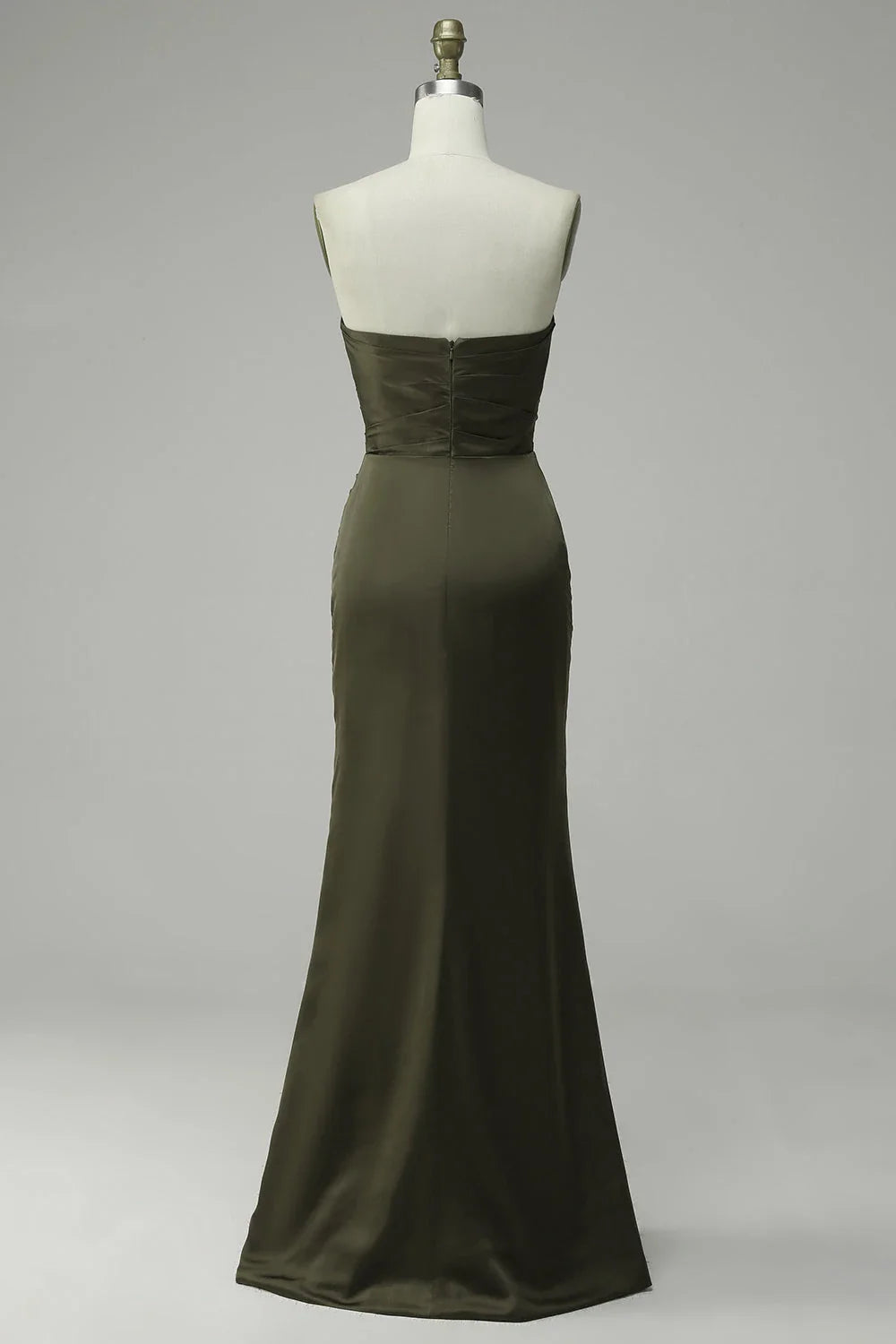 Strapless Sleeveless Mermaid Simple Off the shoulder Floor length Party Dress For Sale For Ladies