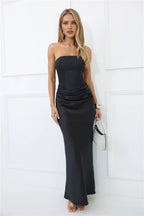Strapless Sleeveless Sheath Modern Off the shoulder Floor length Party Dress Hot Sale For Women