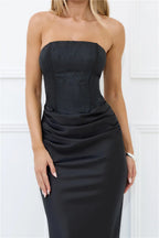 Strapless Sleeveless Sheath Modern Off the shoulder Floor length Party Dress Hot Sale For Women