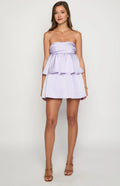 Strapless Sleeveless Tiered Short Graduation Party Homecoming Dresses Backless Pleats Formal HOT Sale Sexy Knee Length Dresses