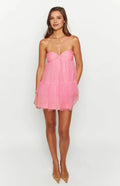 Strapless Sleeveless Trendy Prom Party Homecoming Dresses Backless Pleats A-Line Elegant Cocktail Dresses