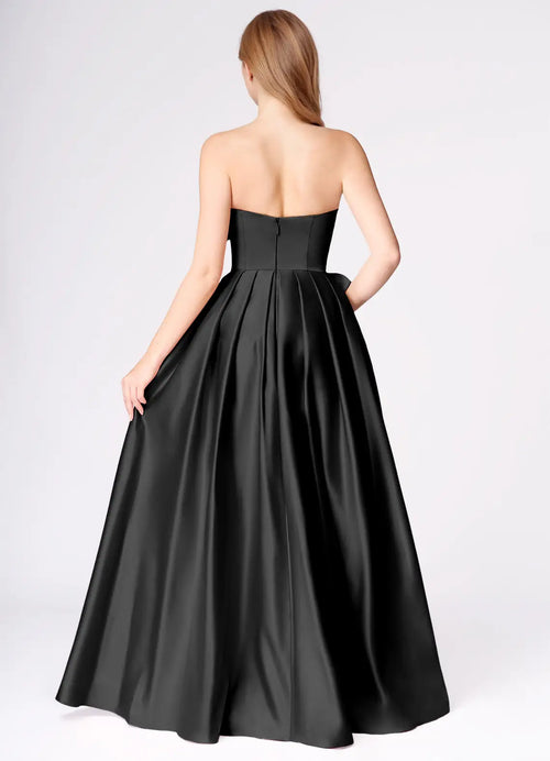 Splendide Robe de Bal bustier décolleté cœur dos ouvert longueur ras du sol à vendre Robe de bal de promo