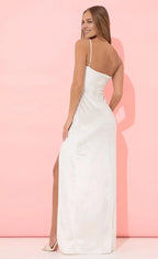 Stunner Sheath/Column Sweetheart Neck Sleeveless Zipper Up Floor-Length Prom Dress