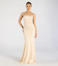 Stunning Mermaid Strapless Sleeveless Lace Up Back Floor Length Prom Dress