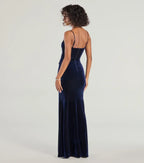 Stunning Trumpet Sweetheart Neck Spaghetti Strap Open Back Floor Length Prom Dress