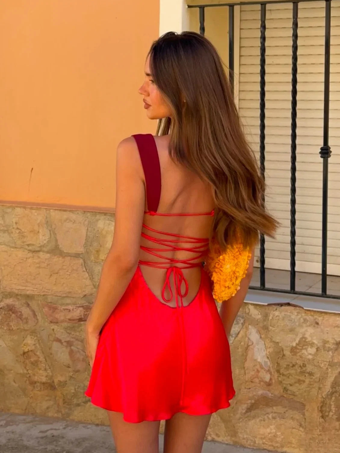 A-Line/Princess Sweetheart Sleeveless Criss Cross Back Short-Mini Homecoming Dress