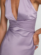 Bodycon Halter Sleeveless Backless Floor-Length Prom Dress