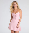 Sweetest A-Line V-Neck Sleeveless Backless Short-Mini Homecoming Dresses