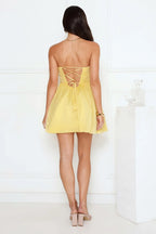 Sweetheart Sleeveless A-Line Fashion Off the shoulder Short Party Dress For Sale For Women