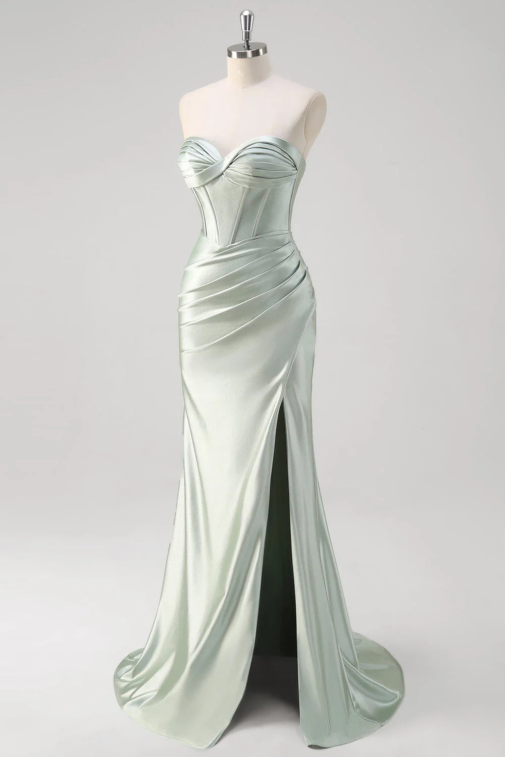 Sweetheart Sleeveless Mermaid Beautiful Matcha Off the shoulder Floor length Party Dress For Sale For Ladies