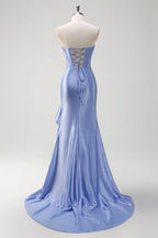 Sweetheart Sleeveless Mermaid Charming Off the shoulder Floor length Party Dress For Sale For women