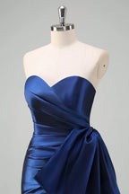Sweetheart Sleeveless Mermaid Classic Off the shoulder Floor Length Prom Dress For Sale For Women
