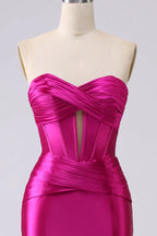 Sweetheart Sleeveless Mermaid Fashion Off the shoulder Floor Length Prom Dress For Sale For Ladies