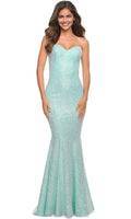 Sweetheart Sleeveless Mermaid Shiny Off the shoulder Floor Length Prom Dress For Sale For Women