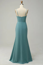 Sweetheart Sleeveless Mermaid Vintage Off the shoulder Floor length Party Dress Hot Sale For Ladies