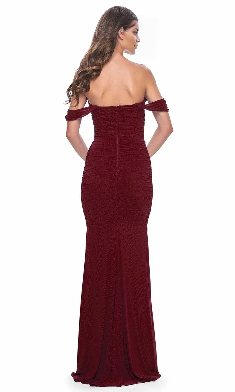 Robe de soirée sirène sans manches à encolure en cœur, style vintage, épaules dénudées, longueur ras du sol, pour femmes