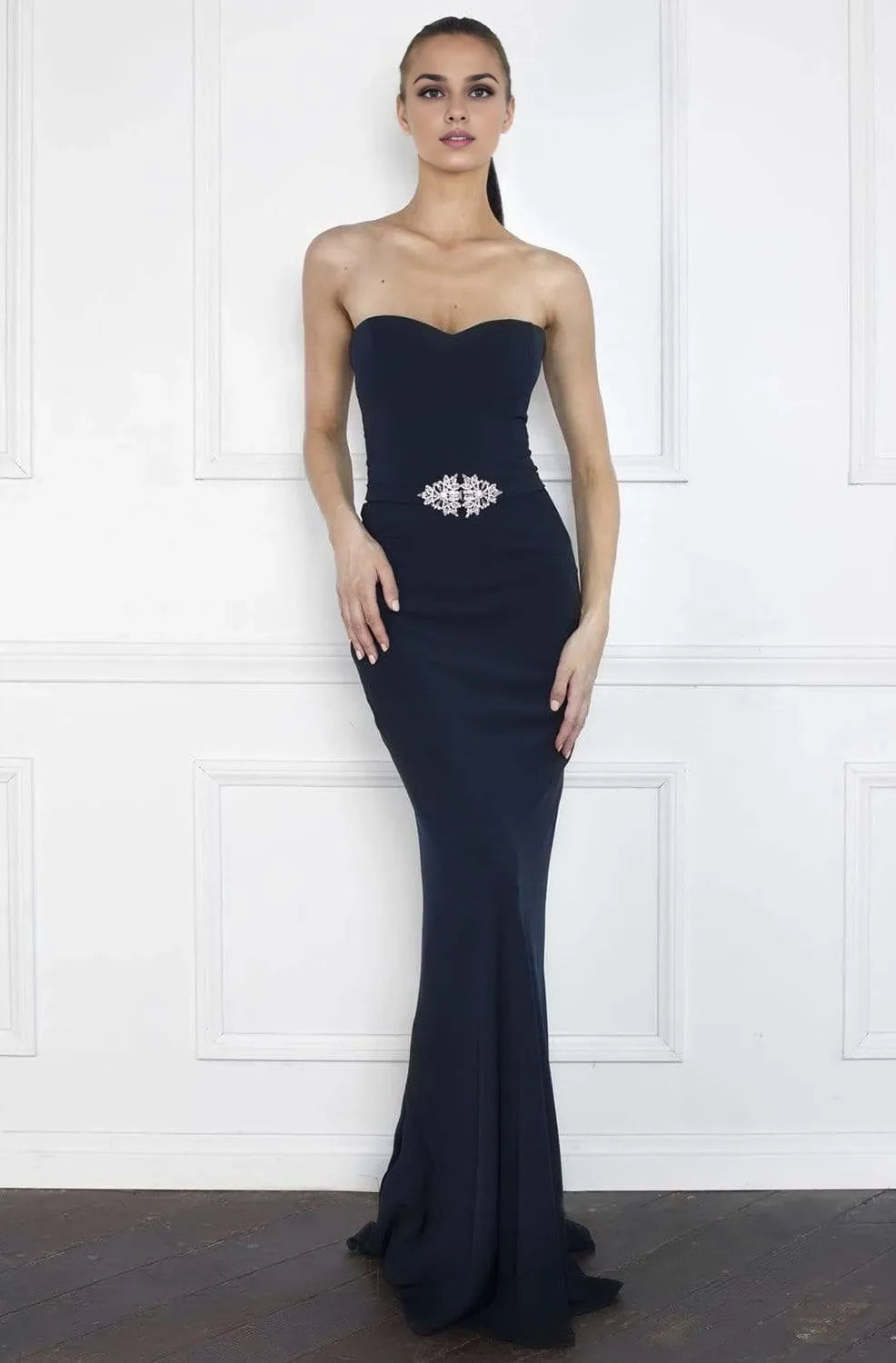 Sweetheart Sleeveless Sheath Vintage Off the shoulder Floor length Prom Dress Hot Sale For Ladies