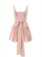Sweety A-Line/Princess Square Neck Sleeveless Backless Short-Mini Homecoming Dress