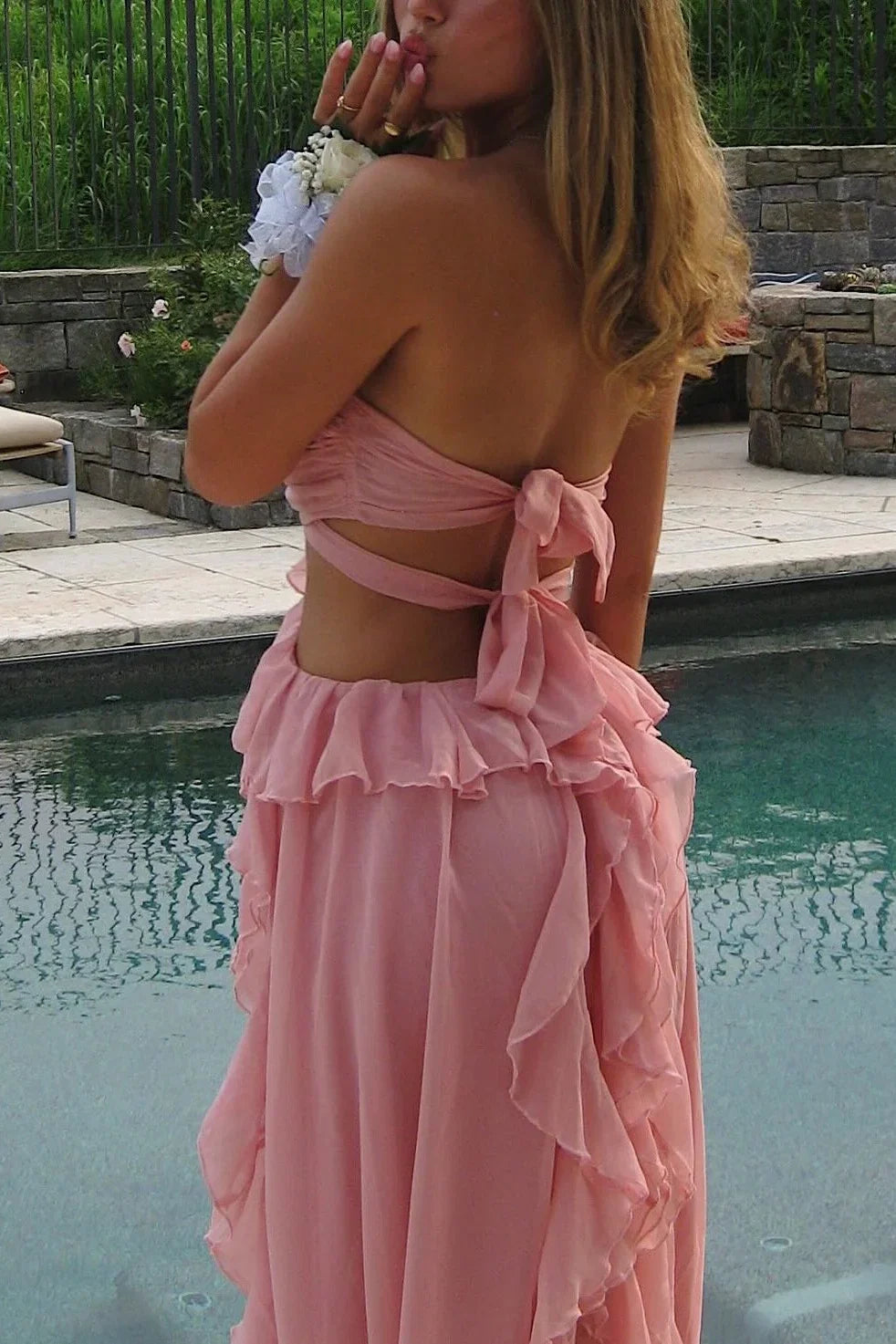 A Line Sweetheart Neck Sleeveless Up Sweep/Brush Train Prom Dress