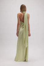 Sheath/Column One Shoulder Sleeveless Backless Floor-Length Prom Dress