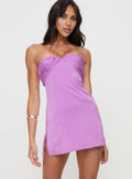 Sheath/Column Strapless Neck Sleeveless Side Zip Short-Mini Homecoming Dress