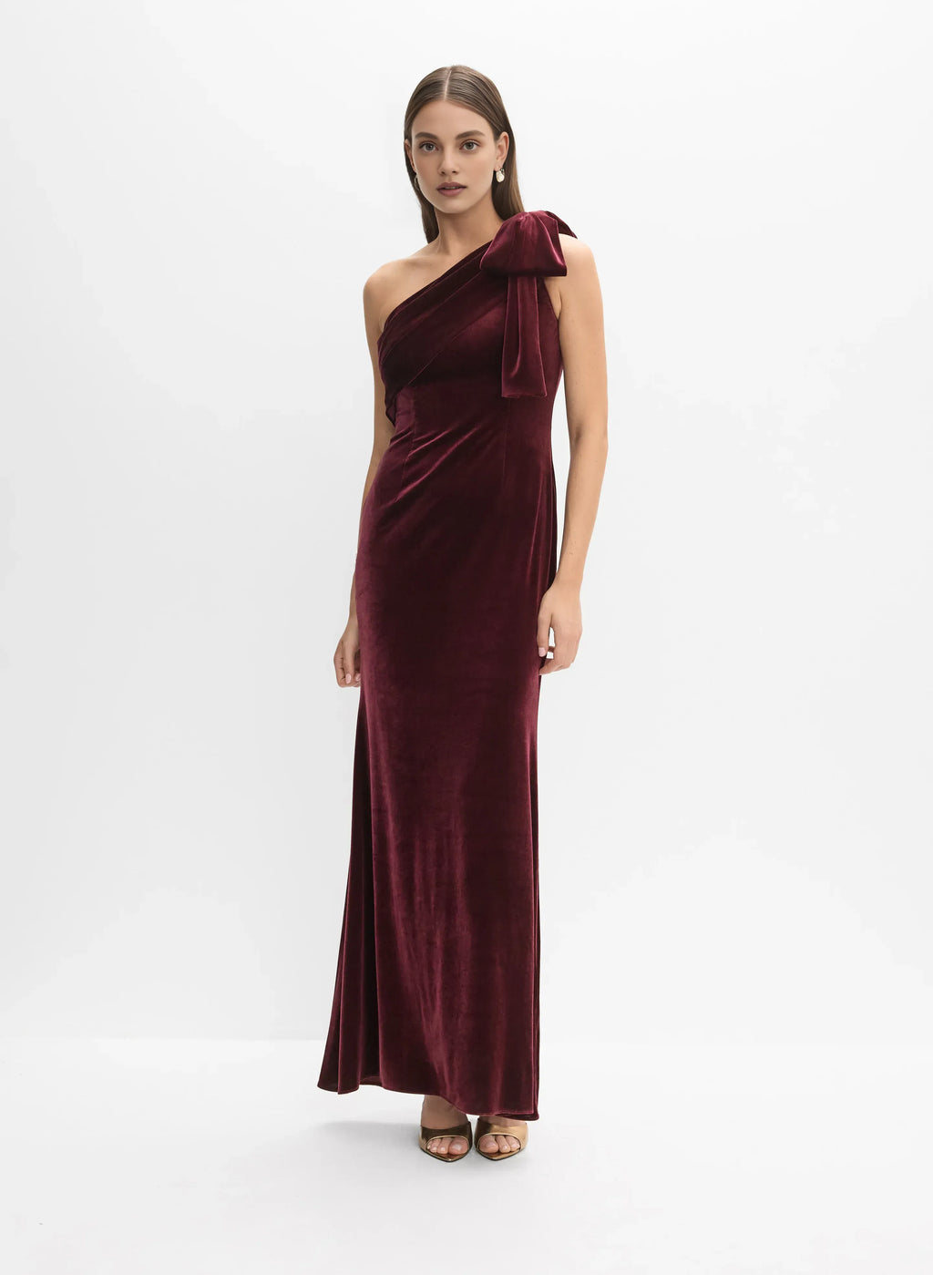 Unique Mermaid One-Shoulder Sleeveless Floor-Length Prom Dress