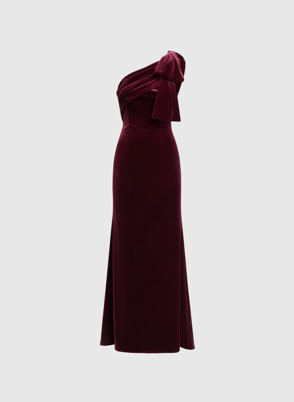 Unique Mermaid One-Shoulder Sleeveless Floor-Length Prom Dress