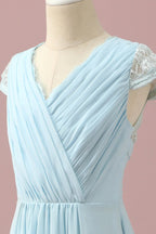 V-Neck Sleeveless A-Line Charming Floor length Party Dress For Sale For Ladies