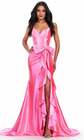 V-Neck Sleeveless Mermaid Fashion Off the shoulder Floor length Prom Dress For Sale For Women