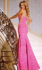 V-Neck Sleeveless Mermaid Gorgeous Floor length Long Prom Dress For Sale For Women