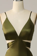 V-Neck Sleeveless Sheath Classic Off the shoulder Floor length Party Dress Hot Sale For ladies