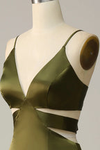 V-Neck Sleeveless Sheath Classic Off the shoulder Floor length Party Dress Hot Sale For ladies