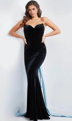 V-Neck Sleeveless Sheath Elegant Off the shoulder Floor length Prom Dress For Sale For women