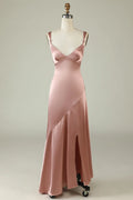 V-Neck Sleeveless Sheath Fashion Off the shoulder Floor length Party Dress Hot Sale For ladies