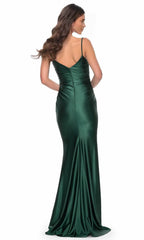 V-Neck Sleeveless Sheath Formal Off the shoulder Floor Length Prom Dress For Sale For Ladies