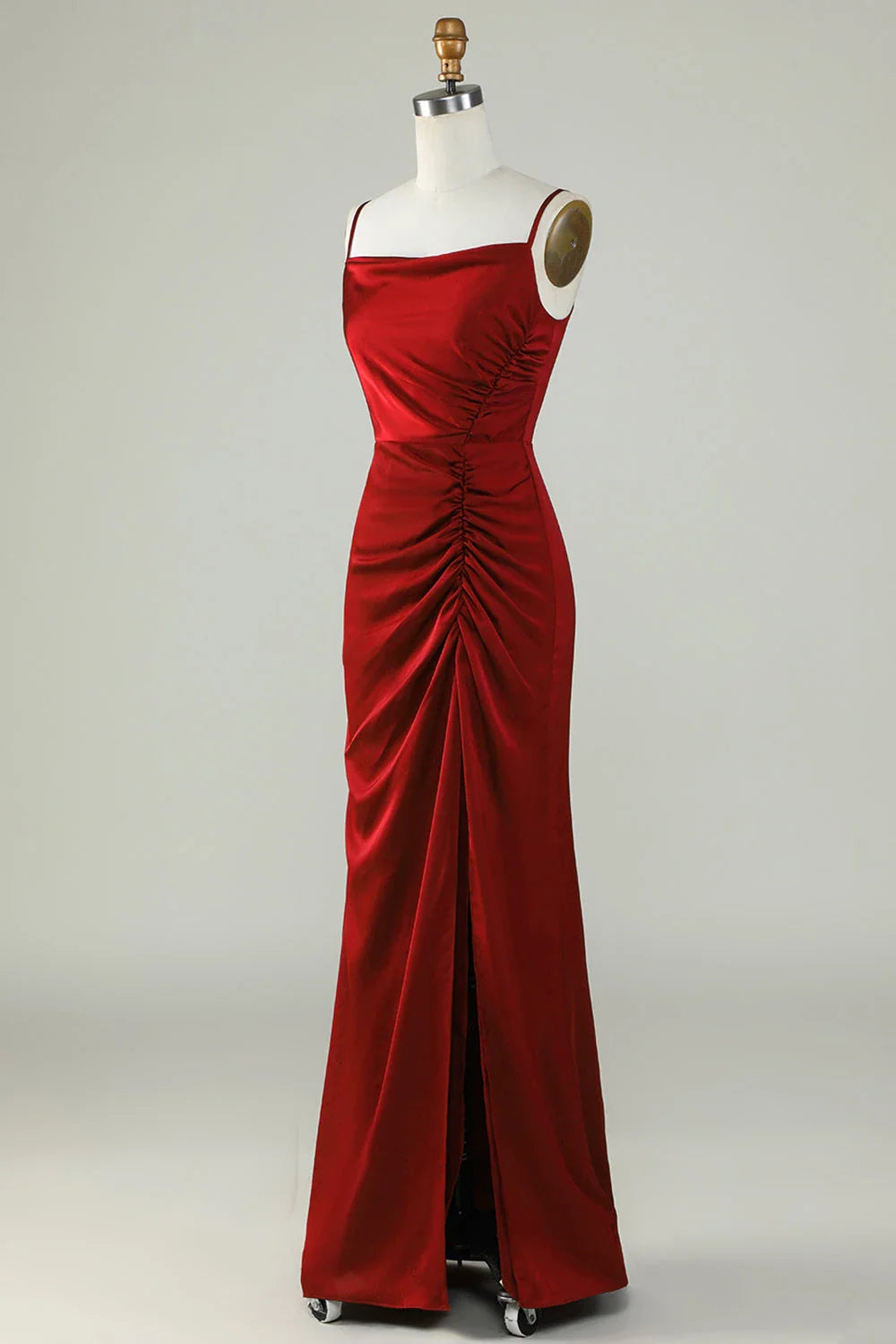 V-Neck Sleeveless Sheath Vintage Off the shoulder Floor length Party Dress Hot Sale For ladies