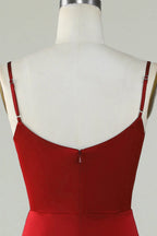 V-Neck Sleeveless Sheath Vintage Off the shoulder Floor length Party Dress Hot Sale For ladies