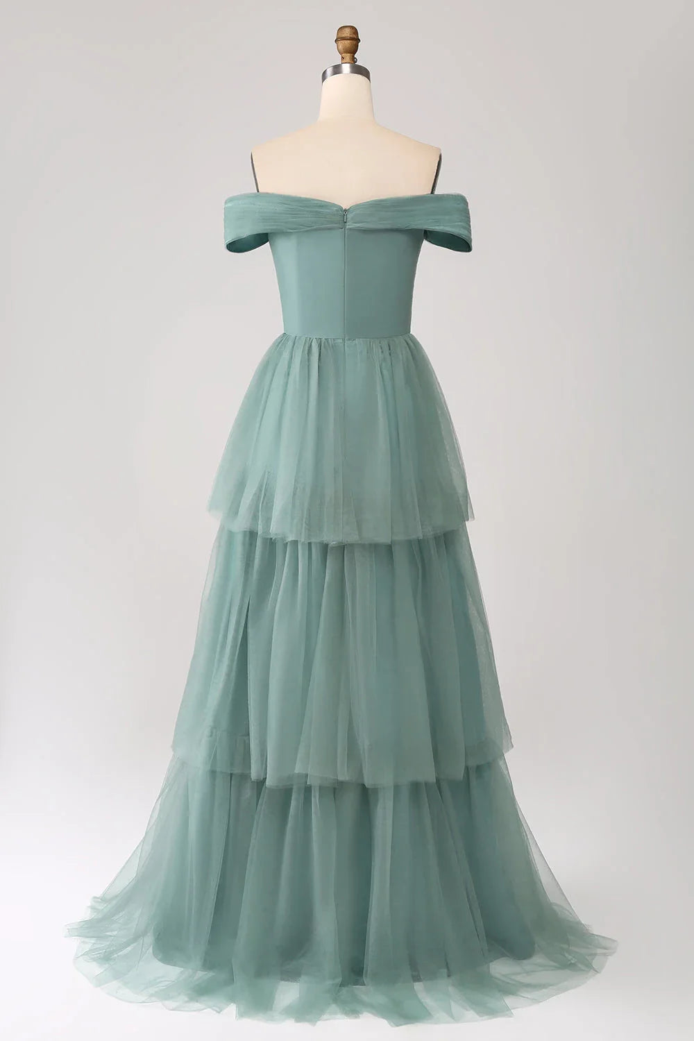 V-neck Sleeveless A-Line Beautiful Off the shoulder Floor length Party Dress For Sale For women