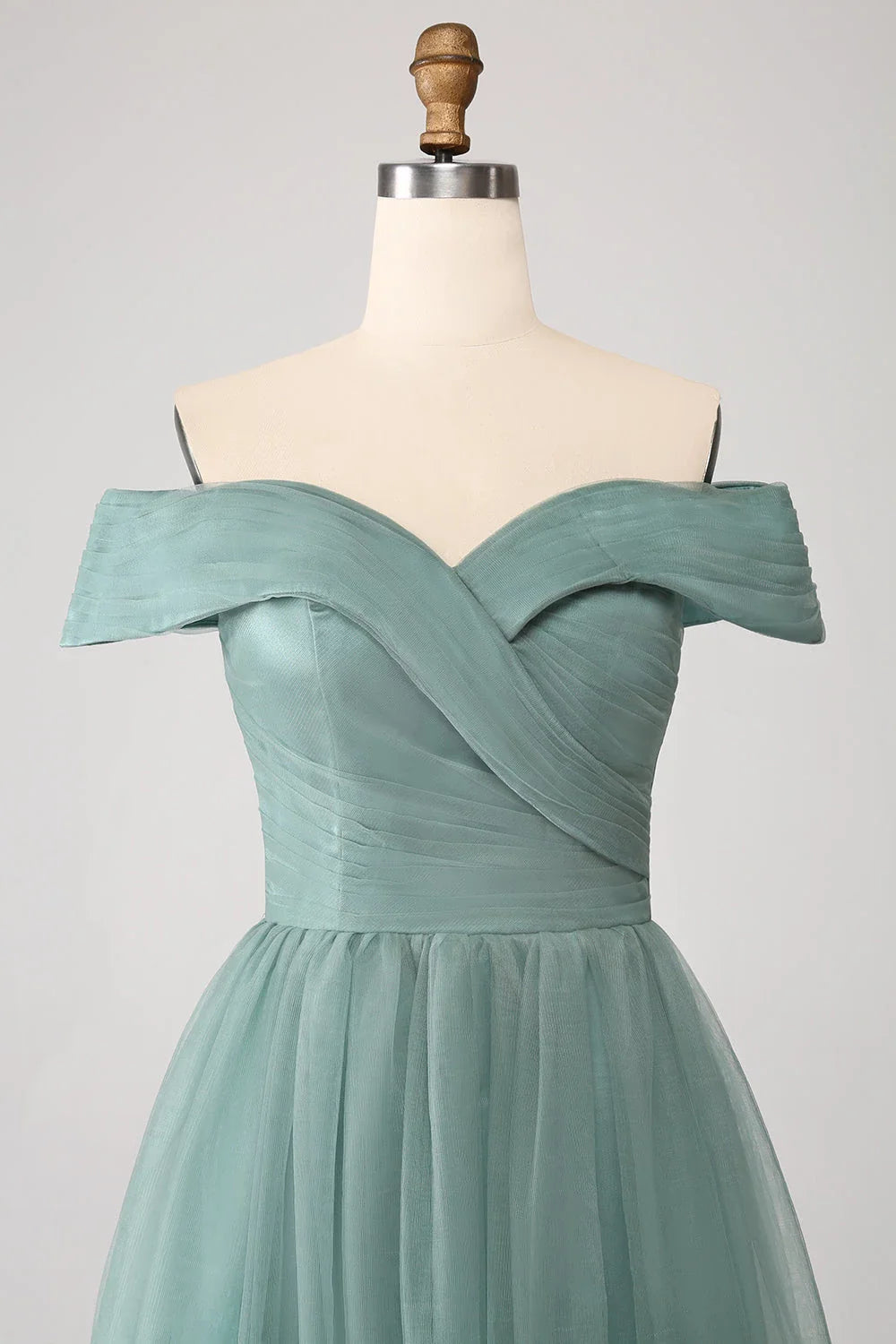 V-neck Sleeveless A-Line Beautiful Off the shoulder Floor length Party Dress For Sale For women