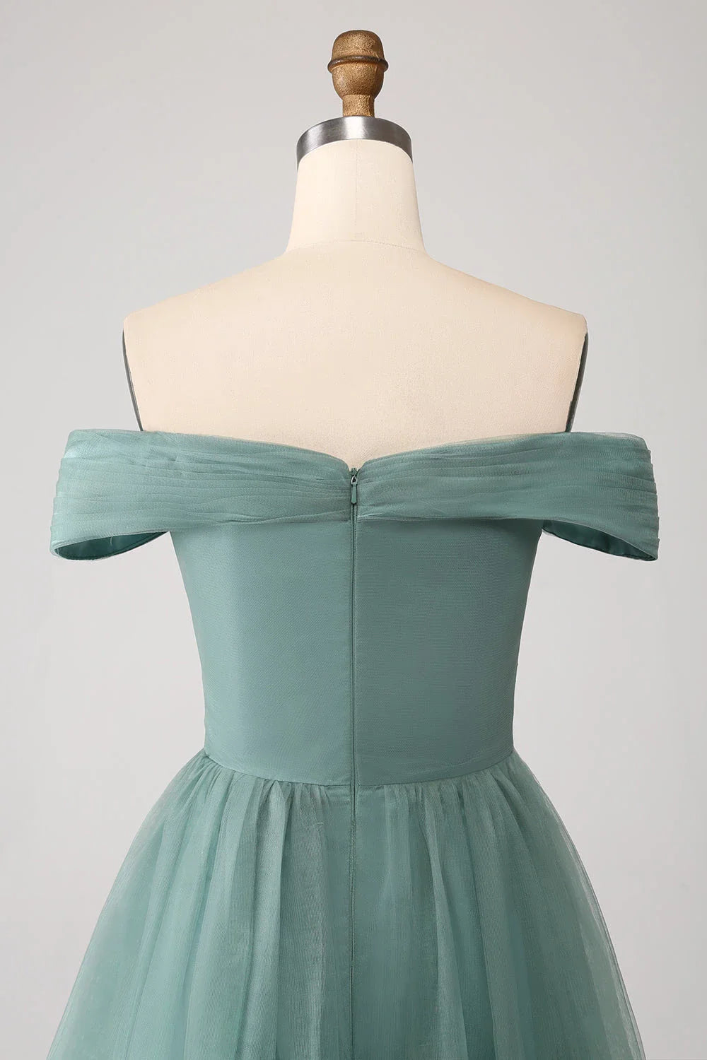 V-neck Sleeveless A-Line Beautiful Off the shoulder Floor length Party Dress For Sale For women
