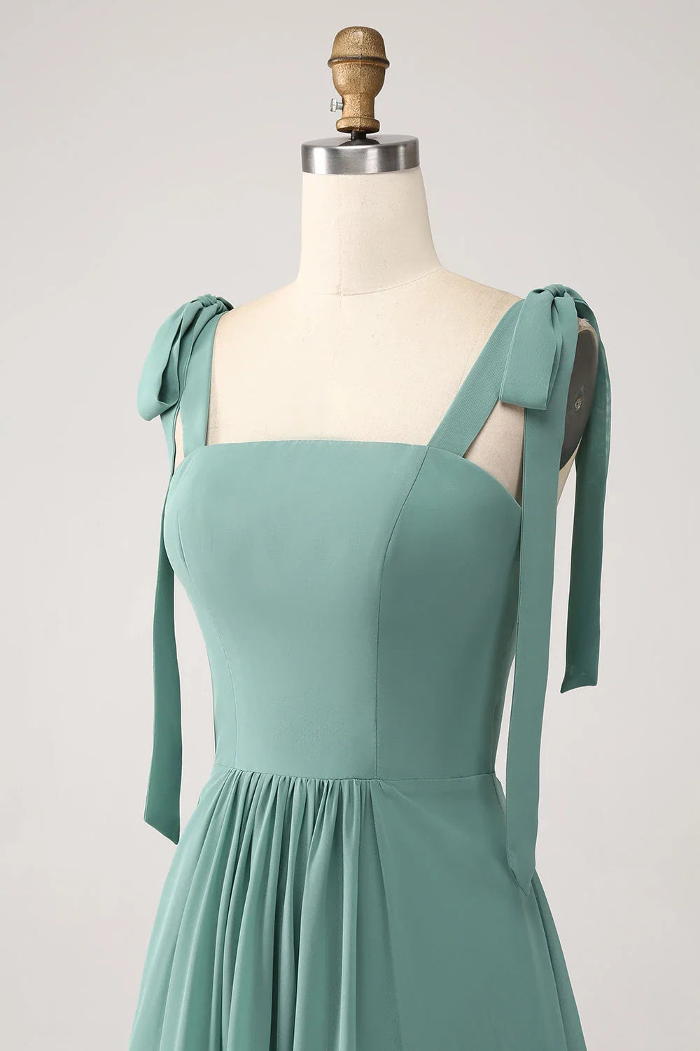 V-neck Sleeveless A-Line Elegant Off the shoulder Floor length Party Dress For Sale For women