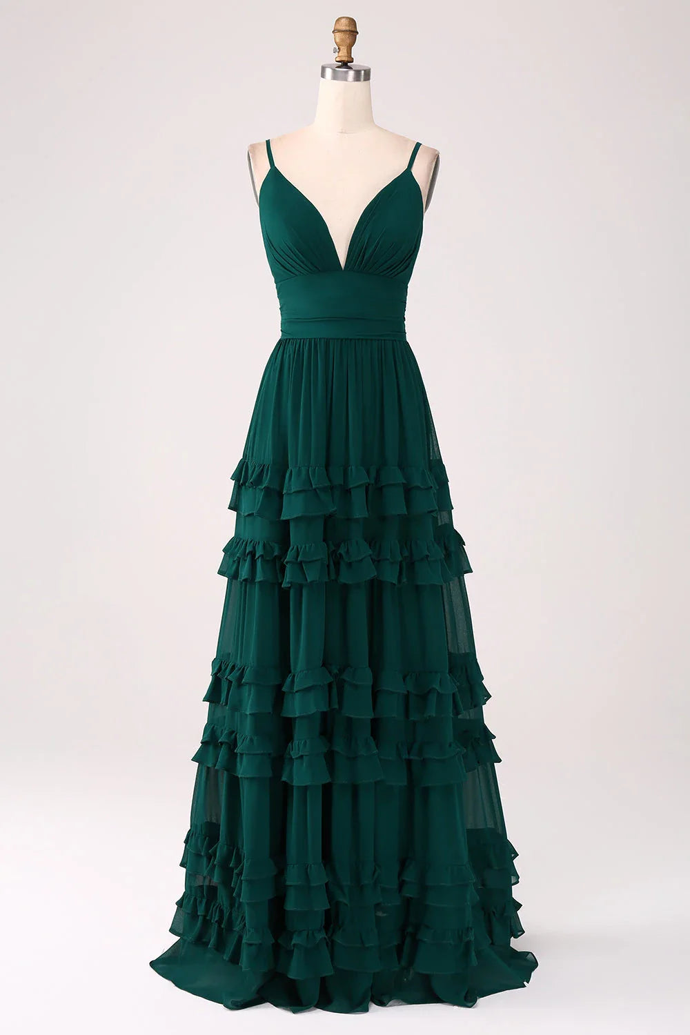 V-neck Sleeveless A-Line Simple Off the shoulder Floor length Party Dress For Sale For women